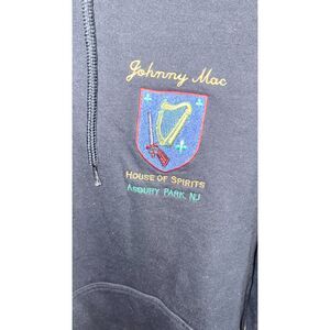 Johnny Mac House of Spirits Asbury Park NJ Hoodie Port & Company Size Medium